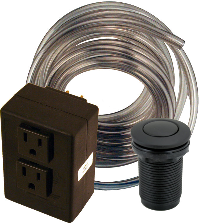 Westbrass Dual Outlet Garbage Disposal Air Switch & Reviews Wayfair